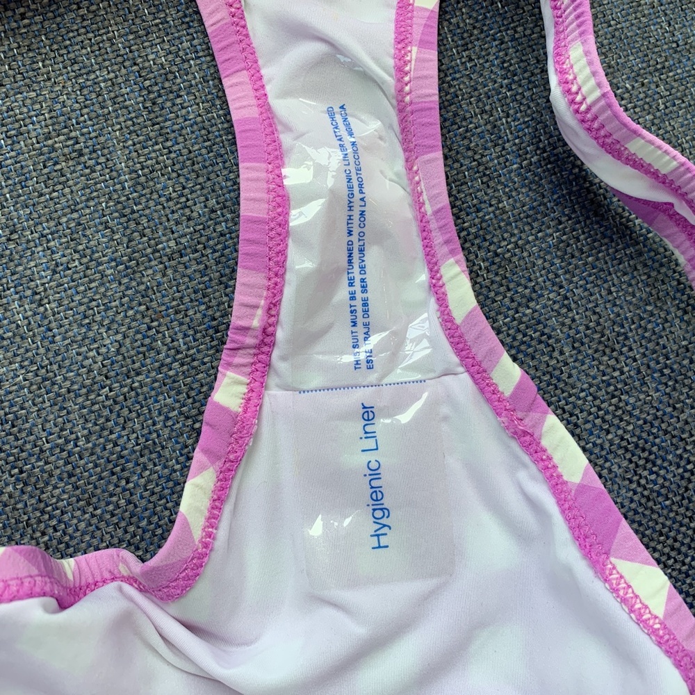 NWT Oversize Matte Gingham Bikini - Size M - Picture 9 of 12